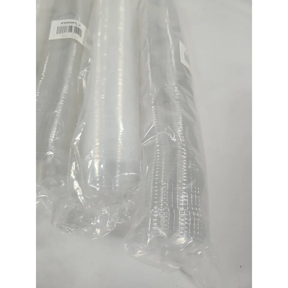 300 2 Oz Clear Plastic Disposable Cups With Lids Portion Cups 999P20/999PL2